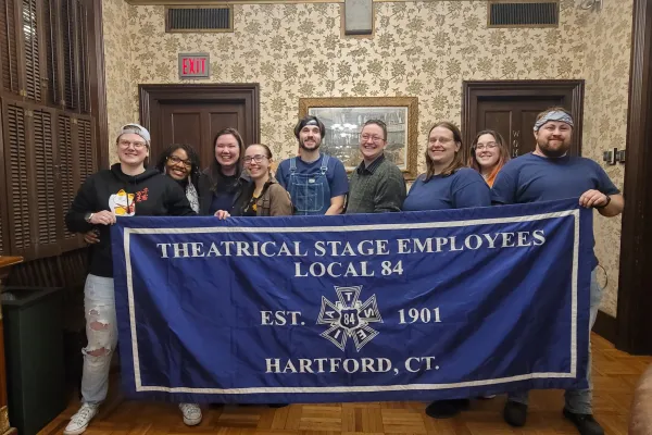 New IATSE members at the Goodspeed Opera House