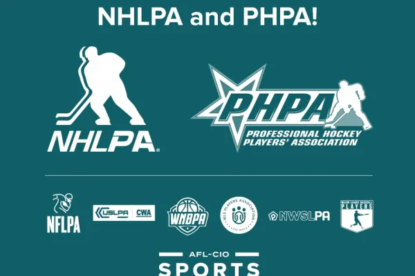 Hockey Players' Unions Join the AFL-CIO