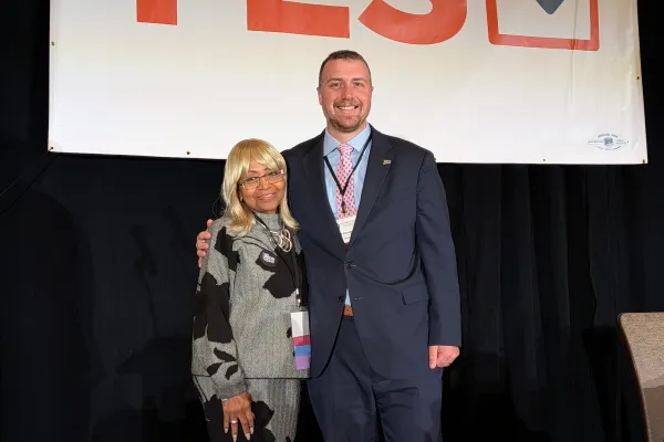 Ed Hawthorne & Shellye Davis at 2025 Convention