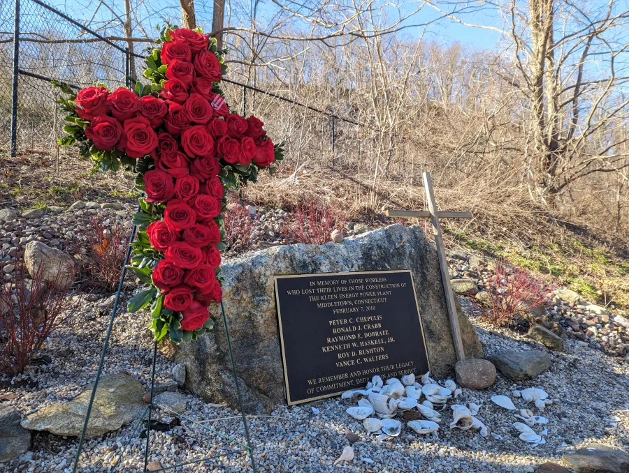 Kleen Energy Memorial in Middletown