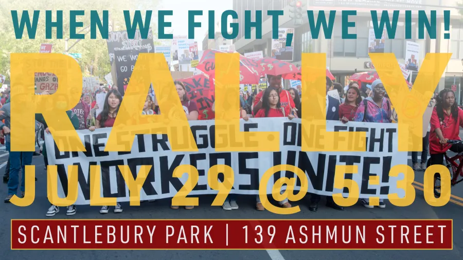 When We Fight, We Win Rally in New Haven