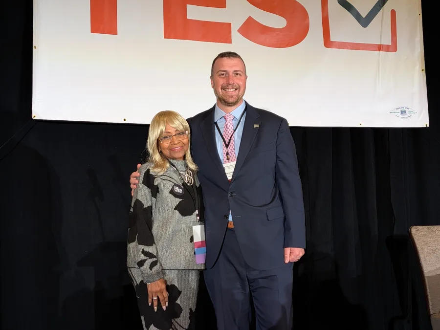 Ed Hawthorne & Shellye Davis at 2025 Convention