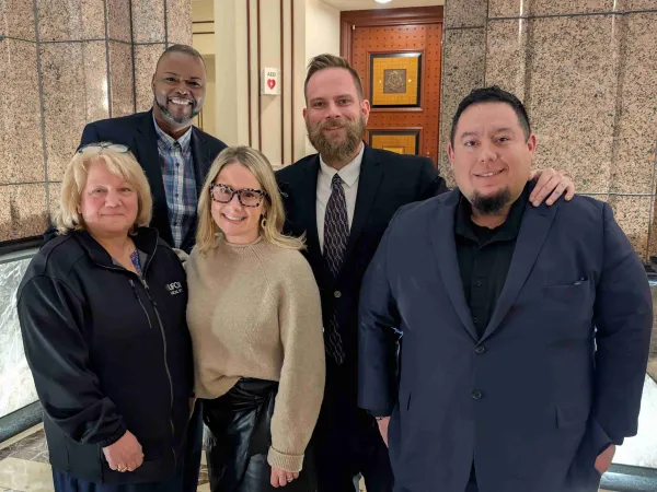 UFCW members testify at the Labor Committee Public Hearing on UI for Striking Workers