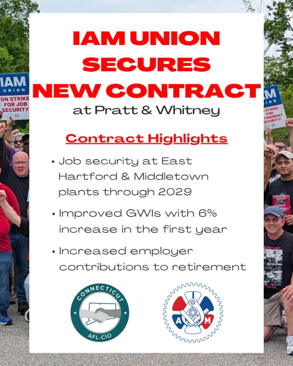 IAM members secure new contract