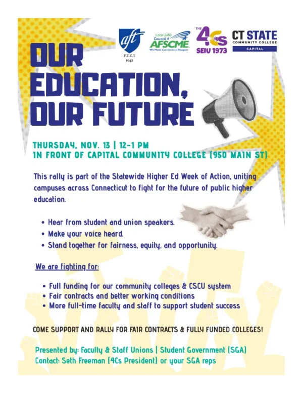 Our Education Our Future Rally